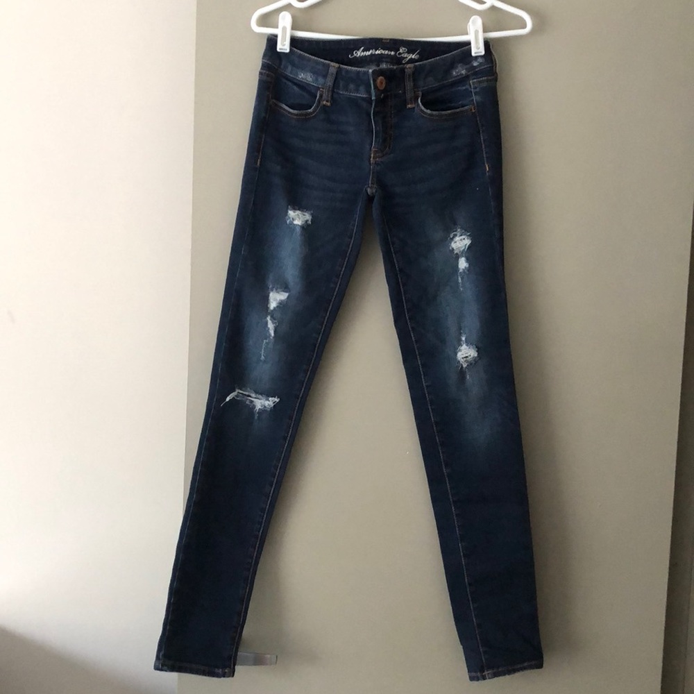 American Eagle Ripped Jeggings
